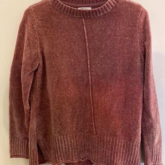 Style & Co Petite Small sweater in baroque mauve - Picture 2 of 6